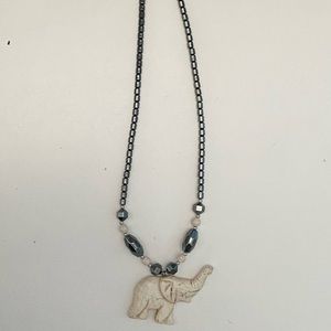 Sandstone Elephant pendant